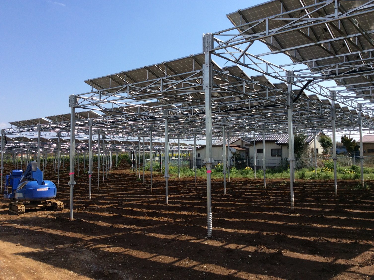 Solar Panel Ground Stand Racks System Solar Steel Brackets System Solar Array Ground Mount System