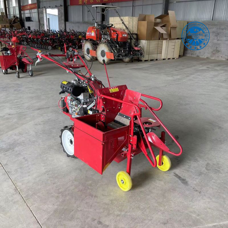 High Efficiency Walking Tractor Corn Harvester Machine