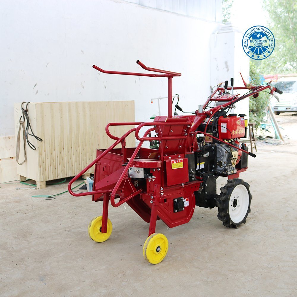 Maize Corn Harvester Machine Self Propelled Mini Corn Harvester