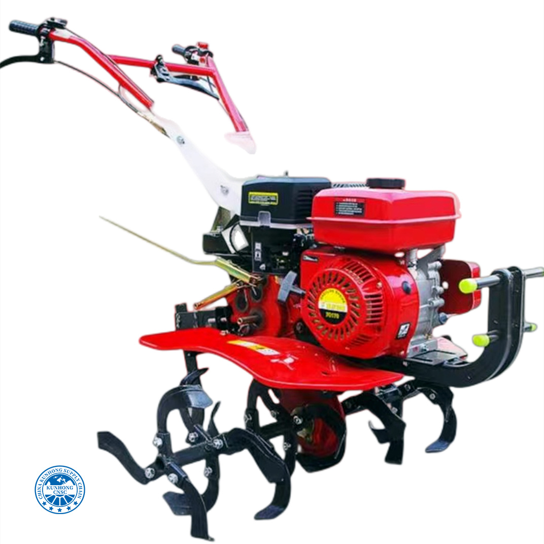 Mini Tractor Walk-Behind Rotary Tiller and Micro Tillage Machine for Sale