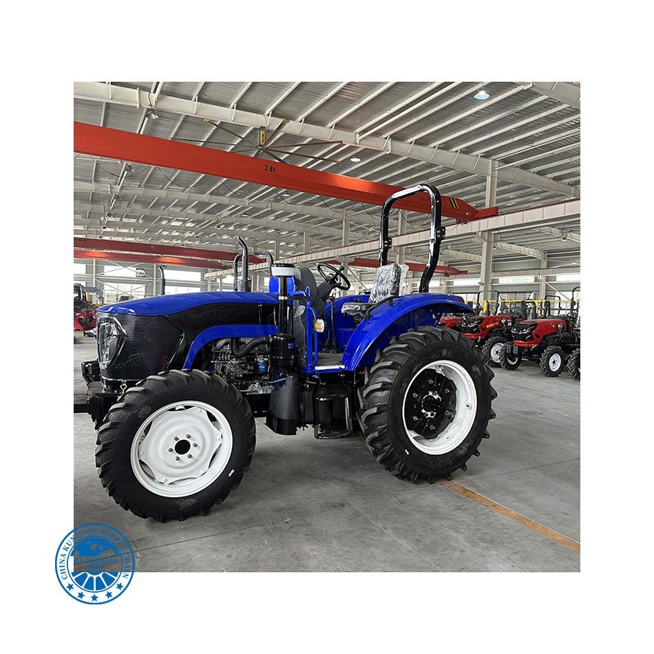 New 90HP 4WD Farm Wheeled Tractor Agricultural Tractor