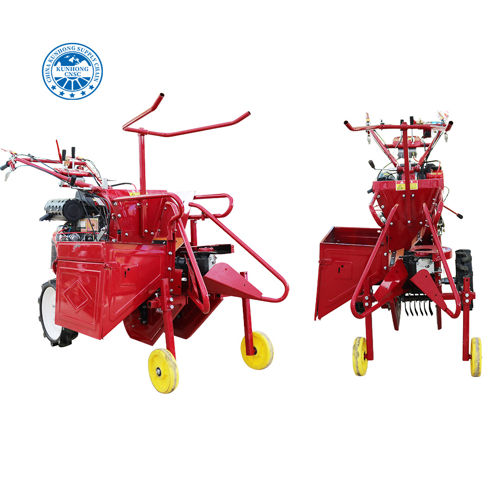 One Row Mini Combine Harvester Combiner Harvest Machine for Maize