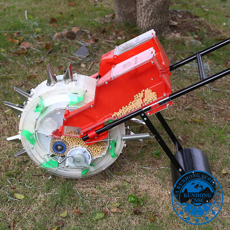 Garden Grass Seed Hand Maize Seeder for Rice Corn Wheel Clean Pasture Tools Oats Seeder