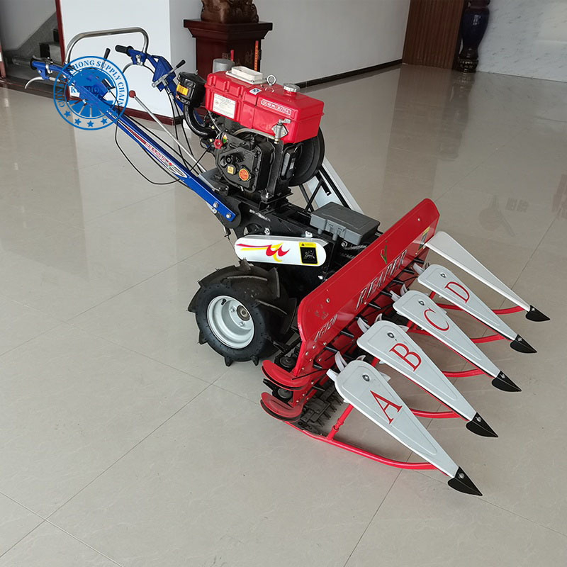 Farming Excellent Walking Tractor and Maize Hand Mini Harvester Machine Reaper