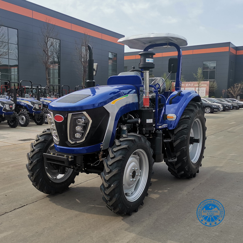 Mini Tractors with Front End Loader Backhoe Agriculture Fram Tractor Agricolas