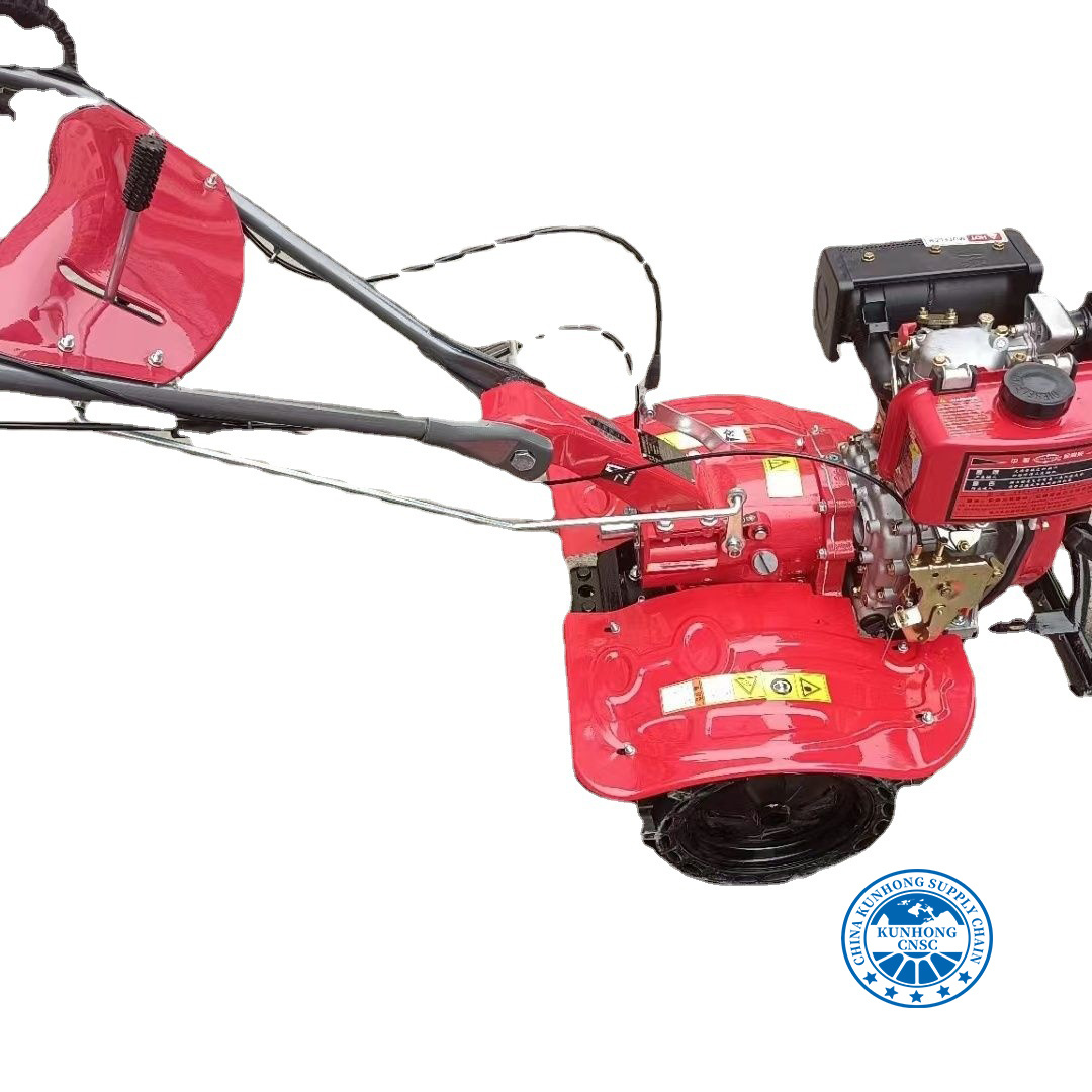 Tractor Pto High Quality 6 HP Diesel Tiller with Customized Design