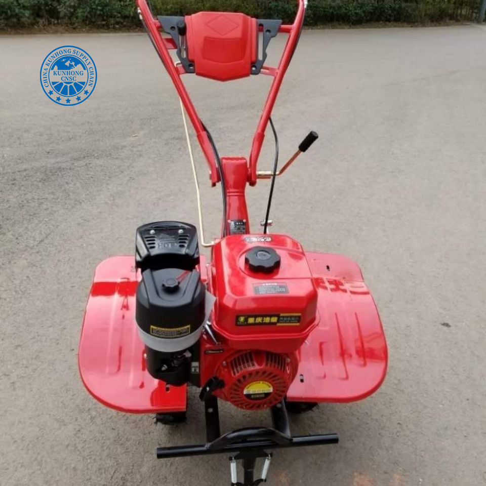 Multifunctional Walk Behind Rotary Mini Tractor 12 Horsepower Walk Behind Rotary Tiller