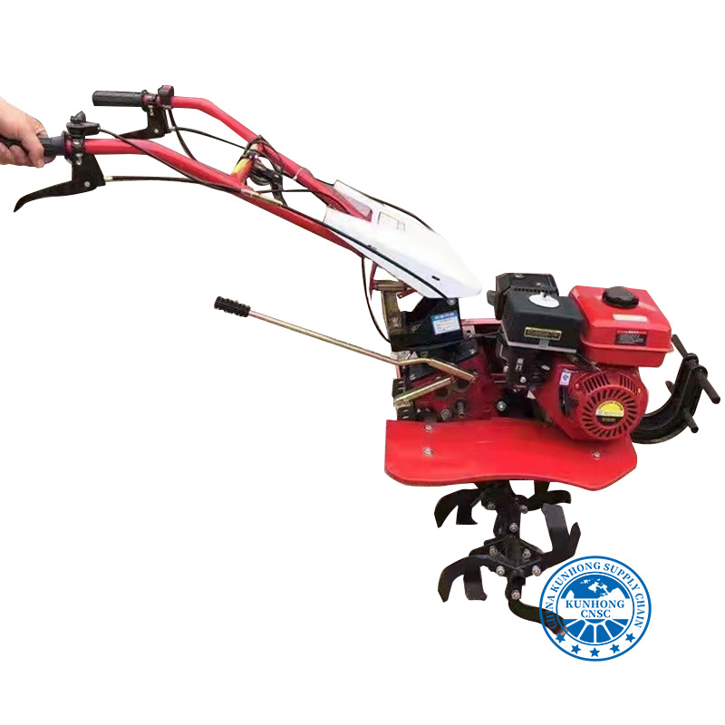 Garden Weed Tool Rotary Cultivator Mini Tiller Agriculture Rice Rotavator Machine