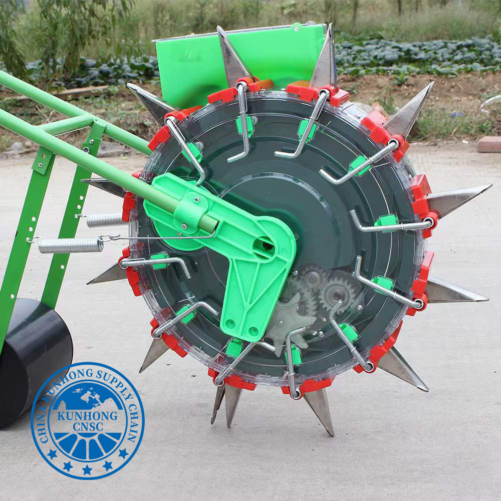 Planting Farm Peanut Fertilizer Machine Hand Push Corn Machines Agriculture Tools and Equipment Small Farming Paddy Seeder