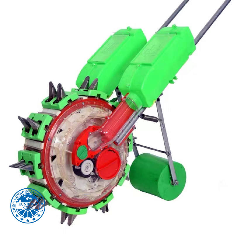 Hand Push Corn Machines No Till Drill Home Use Agriculture Tools and Equipment Small Farming Paddy Pea Seeder