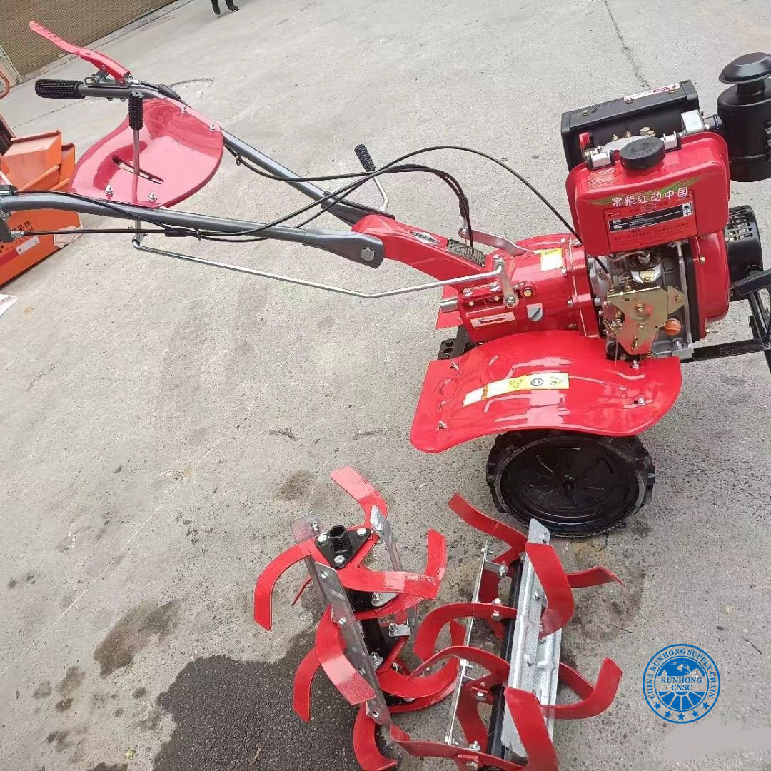 Mini Cultivator Power Tiller Agriculture Tractor Mini Crawler Power Tiller Rotary