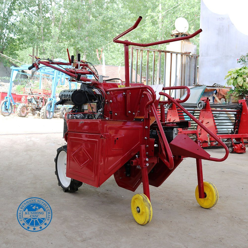 Corn Combine Walking Tractor Mounted Harvester for Corn