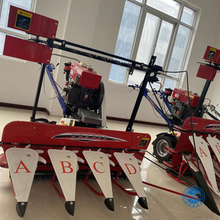 Wheat Paddy Cutter Reaper Mini Combine Harvester Machine