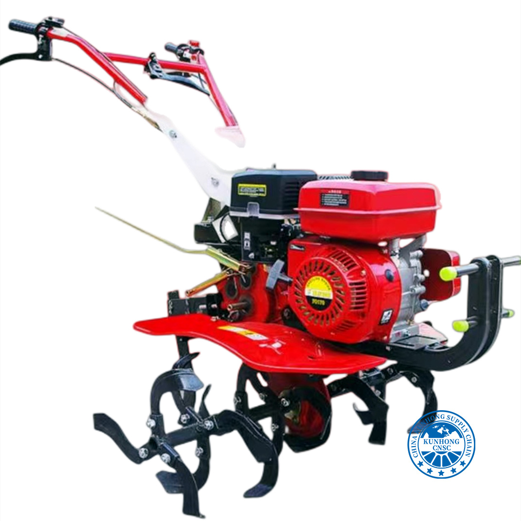 Mini Tiller Multi-Function Agriculture Tiller Cultivator Diesel Land Plowing Machine